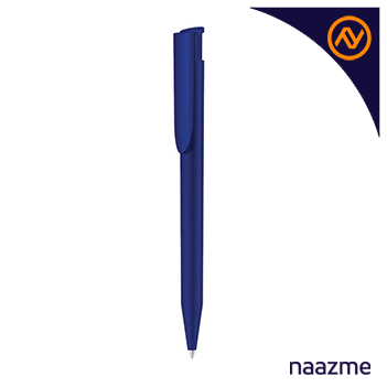 uma happy plastic pen - royal blue
